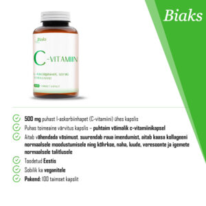 Biaks C-vitamiin info