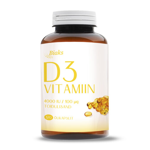 D-vitamiin õlipärlid 4000IU